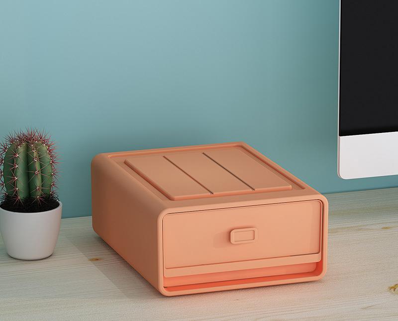 Nordic Große Kapazität Masken Lagerung Box Stapelbar Kosmetik Schmuck Desktop Organizer Schublade Fall Büro Kleinigkeiten Container Tank