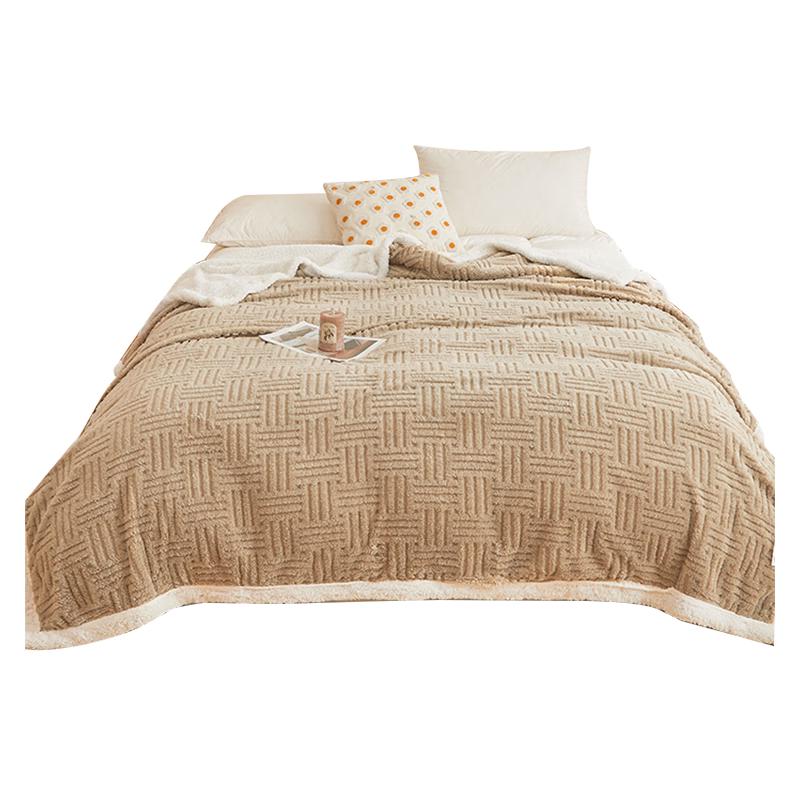 Muji Thickened Lamb Velvet Flannel Blanket 150*200cm