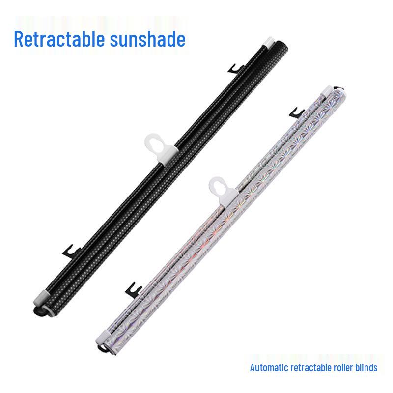 

Автоматический выдвижной автомобильный солнцезащитный экран для лобового стекла для блокировки света 40x60 cm