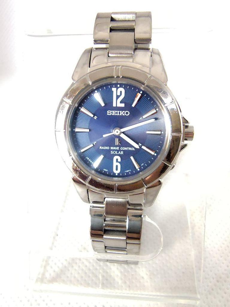 [USED] Rare Seiko Lucia navy radio solar watch 3B21-0AY0