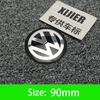 For VW Volkswagen Jetta MK5 Golf 56mm-120mm Car Wheel Center Hub Cap Sticker Accessories For Volkswagen VW R-line R GTI Polo Gol ED1