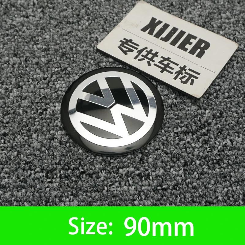 For VW Volkswagen Jetta MK5 Golf 56mm-120mm Car Wheel Center Hub Cap Sticker Accessories For Volkswagen VW R-line R GTI Polo Gol ED1