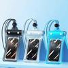 Adjustable Strap Waterproof Phone Pouch Sealed Lightweight Crossbody Dry Bag PVC ABS Transparent Hanging Neck Bag for Gifts