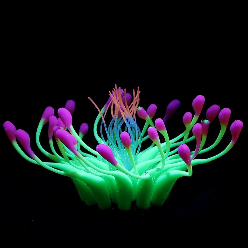 Silicone Soft Coral Aquarium Ornament