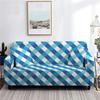 1 /2 /3 /4 Seater Plaid Sofa Cover Dust -Proof Stretch Sofa Slipcover For Living Room L Shape Sofa Protector Anti -Fouling Home Decor