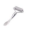 Zinc Alloy Microneedle Roller Facial Wrinkle Remover Manual Massager Micropin Skincare Beauty Tool Device Dermaroller for Face