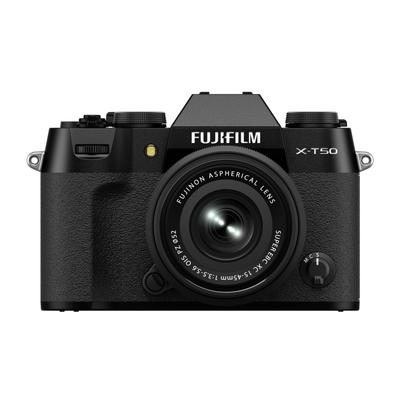 Fujifilm Комплект об'єктивів для бездзеркальної камери з одним об'єктивом, чорний, F, підтримка двох мов, японська версія, X-T50 (XF15-45) X-T50LK-1545-B