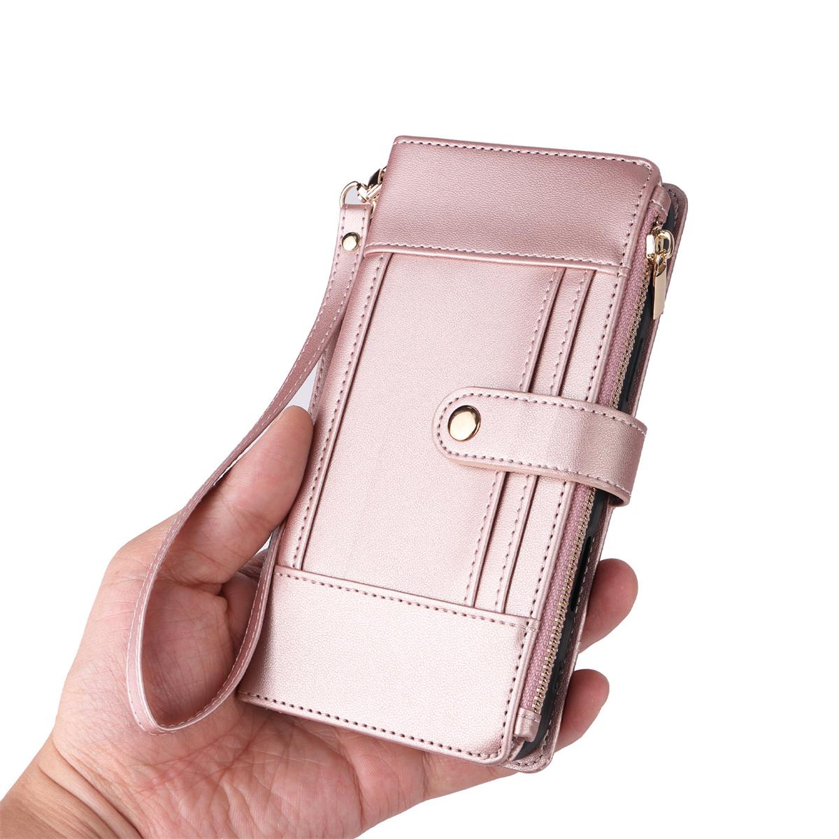 

Высококачественный многофункциональный чехол из натуральной кожи для iPhone / Samsung / Google. Несколько слотов для карт. Наплечный ремешок. Подставка. Противоударный чехол для телефона. Google Pixel 10 Pro XL