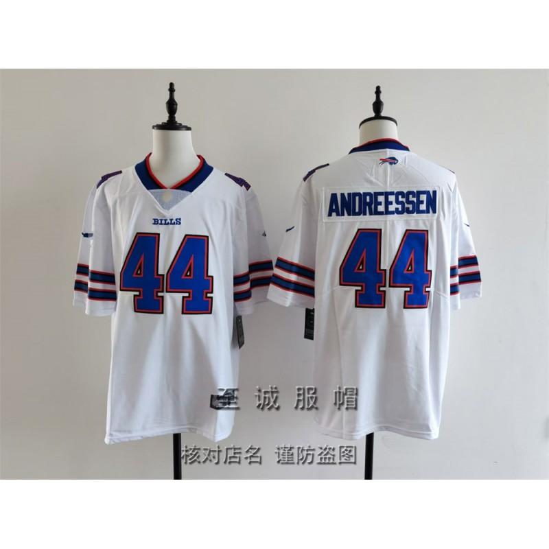 Mens Buffalo Bills Embroidered NFL Football Jersey Premium Cotton Blend Sportswear Fan Wear Casual Training