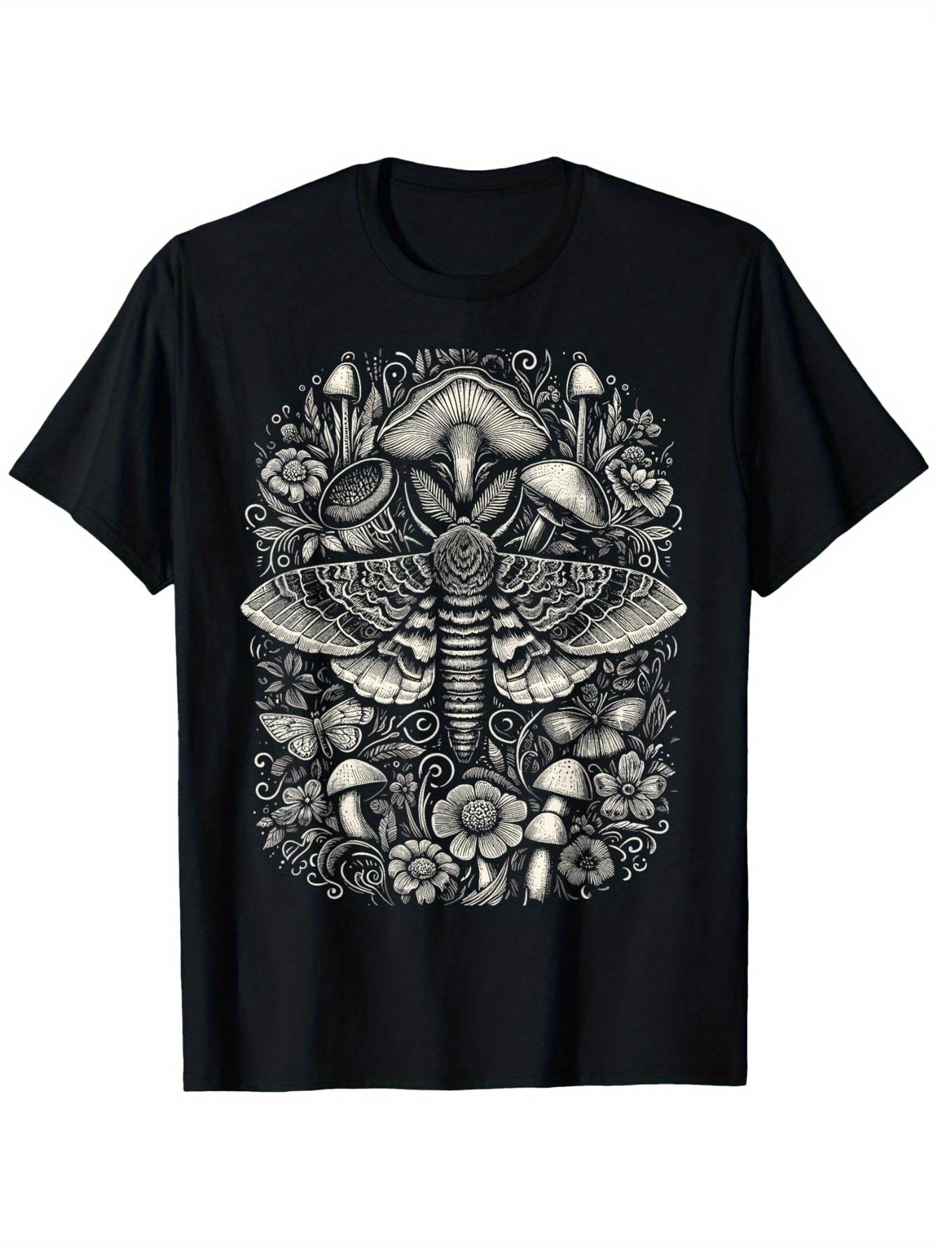 Cute Fairycore Flower Fly Aesthetic T-shirt S