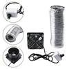 Assorbitore di Fumo Estrattore di Fumi Tubo Condotto Ventola di Scarico USB Velocità Regolabile Accessori Assorbitore di Fumo Accessori Cappa da Cucina