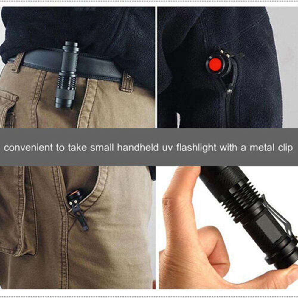 LED Ultra Violet UV Light Blacklight Flashlight Lamp Torch