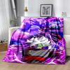 Super Saiyan Blue Goku Blanket Home Decor Soft And Comfortable Gift Machine Washable Sheet