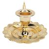 Drip Catcher Tray Taper Candle Holder Handle Stand Handheld Candle Stand  Home Decoration