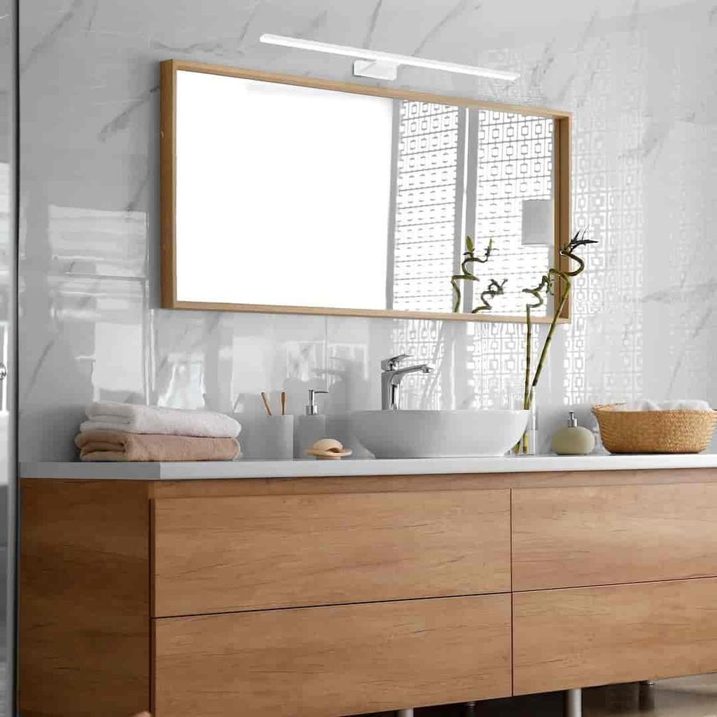Shine 80Cm 15W Led White Wall Lamp