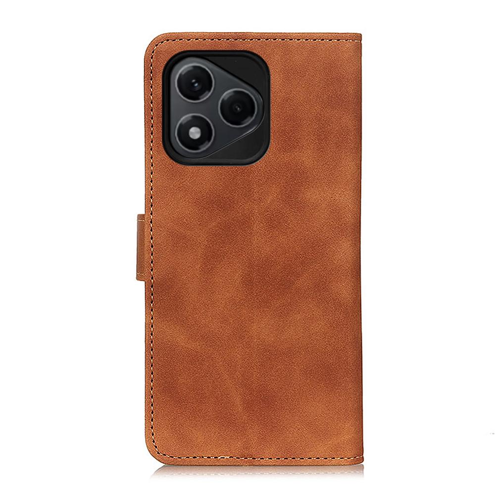 KHAZNEH Für Honor 400 Lite Hülle PU Leder Retro Textur Handyhülle