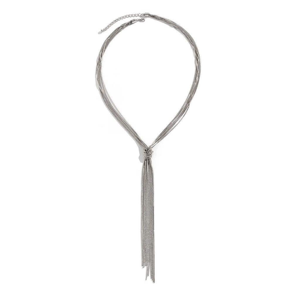 Sexy Goth Adjustable Flat Snake Long Chain Necklace for Women Vintage Weave Twisted Link Chest Choker Aesthetic Neck Jewelry New