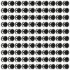 100Pieces Practical Efficient Cooling Screws Portable Accessory for GPU Backplate and Computer Fan Secure Mounting