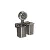 Wall-Mounted Toothpastes Storage Box Transparent Shower Organizer Cosmetics Storage Box  for Home