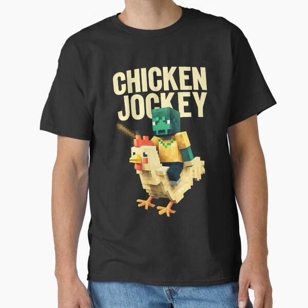 Chicken Jockey Classic TShirt Made In UsaAus TShirt S2xl S