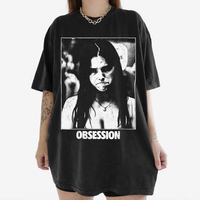HOT Vintage OBSESSION Movie TShirt Frowning Nikki Graphic Tee Graphic Short Sleeve Womens Tshirts for Summer Unisex