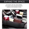 Car Seat Gap Filler 2 Pack Multifunctional Car Seat Organizer With Cup Holder Car Console Side Organizer For Cellphones Wallets Keys Coin Cards Passe