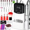 Portable Nail Drill SG717 Rechargeable Cuticle Remover Nail Buffer Electric Nail File Japanese Style
