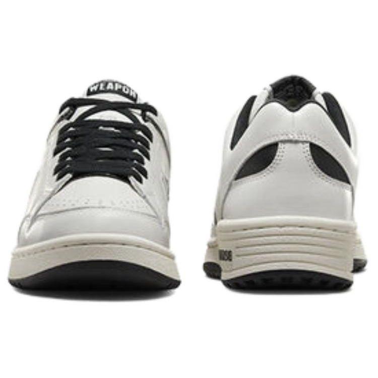 Converse Weapon Low Old Money Pack - White Black Unisex Sneakers Vintage-White A07239C