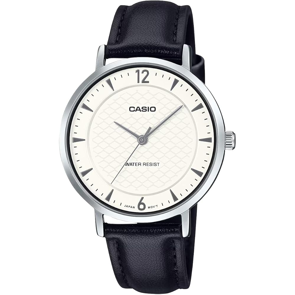 

Casio LTP-VT04L-7A2 Analog Quartz Women s Watch Black Leather Band Imported Model