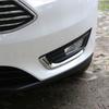 Car Fog Lights Trim Sticker Accessories for Ford Focus 3 MK3 2016 2017 2018 2Pcs/Set ABS Chrome Front Fog Lamps Cover Trim