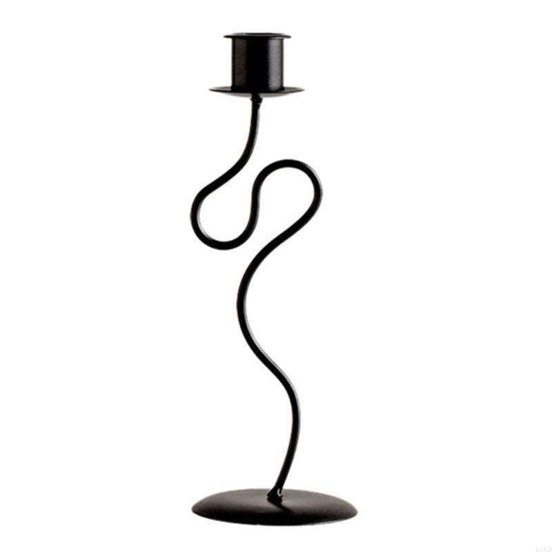 62KD Multipurpose Twisted Iron Holder with Detachable Designs for Easy Storage