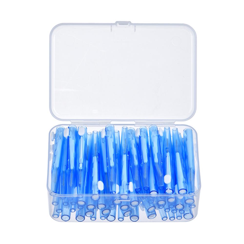 Orthodontic Interdental Brush - 40 Disposable Pieces for Braces and Tooth Gap Cleaning