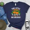 This Little Pumpkin Is Going To Be A Big Brother T Shirt Funny Thanksgiving Family Thankful Autumn Apparel Vintage