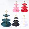 Suporte para Cupcakes Prato de Frutas Suporte para Sobremesas Lanche Doce Torre para Buffet Festa de Natal Casamento Bolo Sobremesa