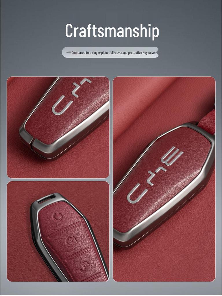 Sleuteletui BYD Song Serie: Compatibele Beschermhoes voor Song Plus, Pro en Max EV Modellen.
