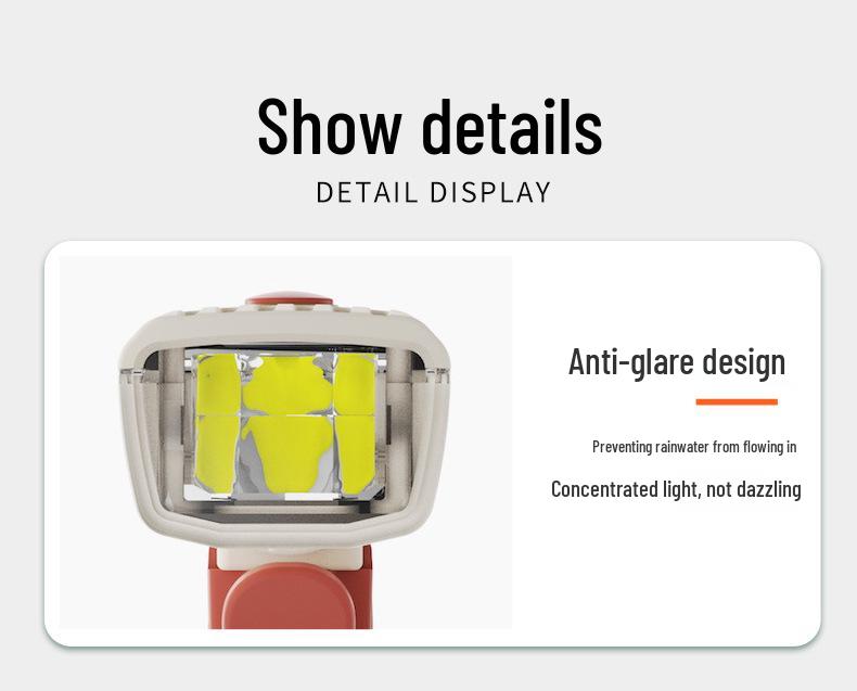 Rechargeable Smart Sensor Bicycle Light for Night Riding