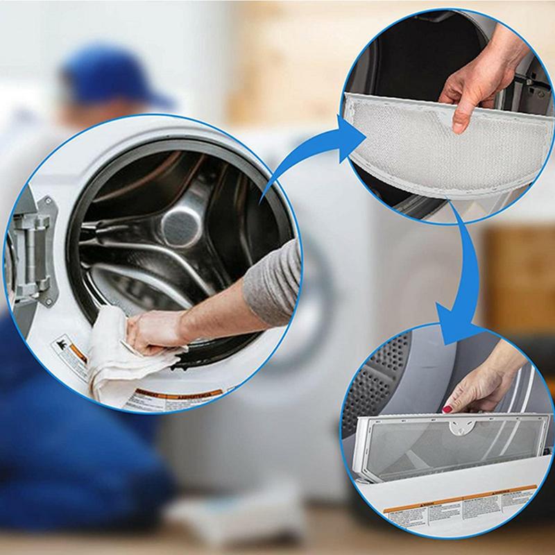 Dryer Lint Filter Screen Compact Cover Housing For Dryer Small Dryer Part Lint Trap For Home Apartment Residence Hotel Laundry