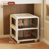 Multi-layer Plastic Drawer Snack Storage Cabinet for Living Room or Bedside