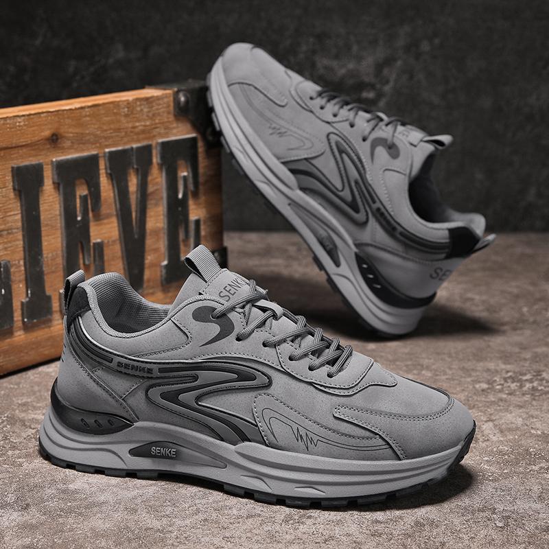 Men's Fashion Casual Low Top Skateboarding Shoes Boys Comfortable Sneakers Male Students Trending Soft Sole Classic Breathable Gym Non-slip