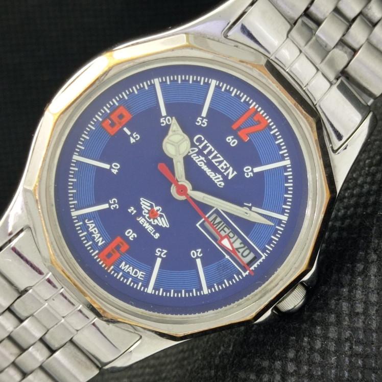

Б/У винтажные мужские часы Citizen Automatic 8200 из Японии D/D синего цвета 608j-a317071-2 SKU608j-a317071