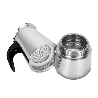 Coffee Pot Kettle Stainless Steel Espresso Container Holder Machine Machines