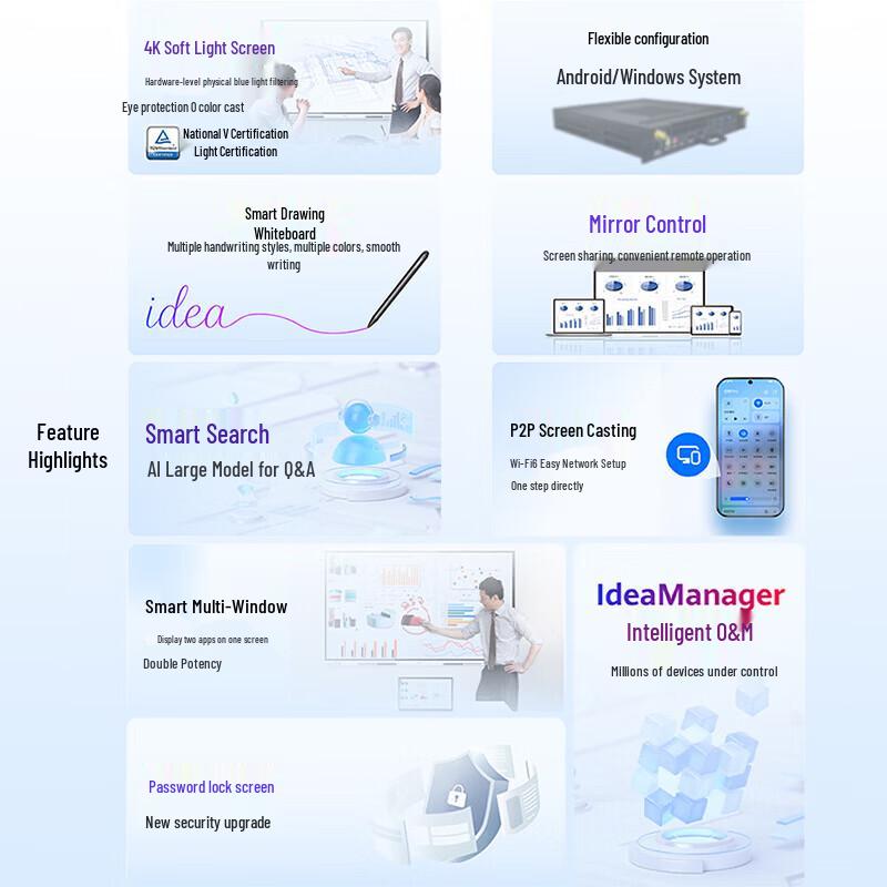 Huawei IdeaHub Board3 Base 4K Smart Interactive Display (CN version)