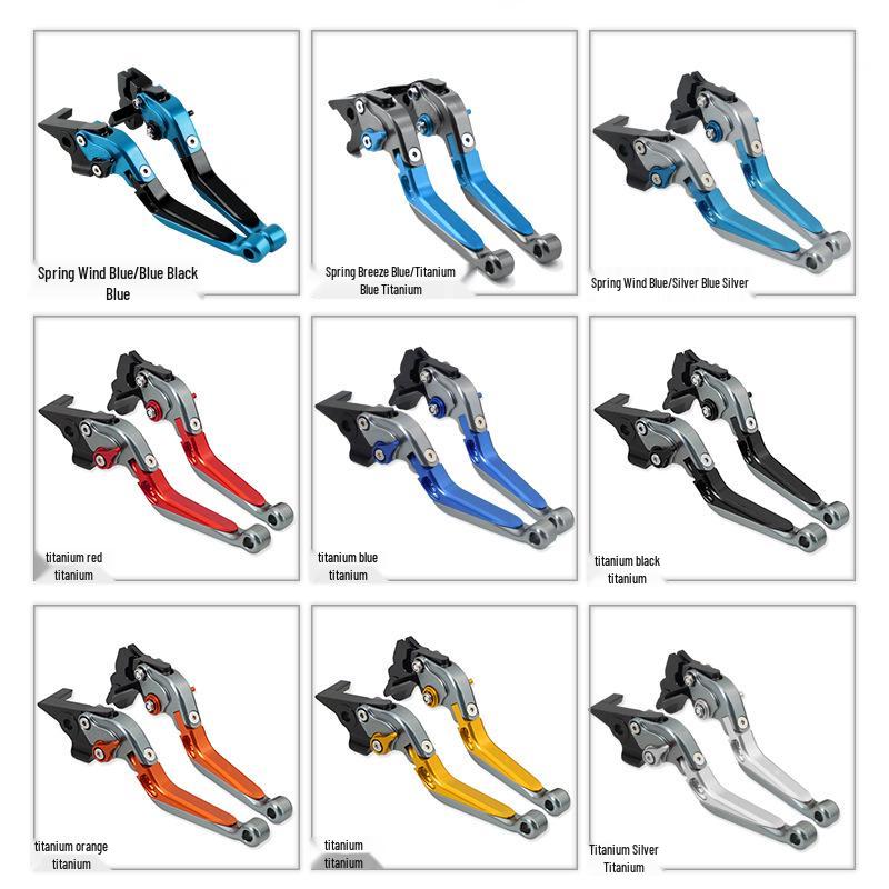 Shark Folding Brake & Clutch Levers for Piaggio LML150/200 & Star PX125/150