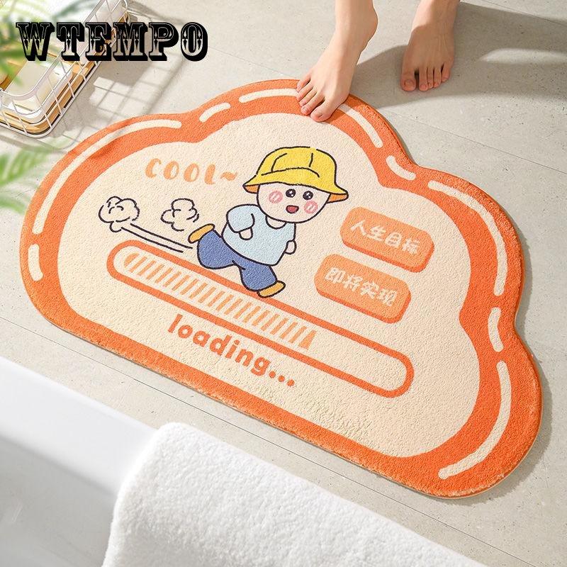 

Бытовая ванная комната, пол, водопоглощающая анти-оболочка, кровать, спальня, туалетная дверь, подкладка для доставки на дом, коврик, ковер