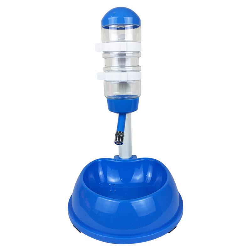 

Dual-Use Pet Cat Dog Automatic Feeder with Water Fountain Large Capacity Food Bucket and Water Bottle Dispenser Ideal for Dog Cat High Quality As shown