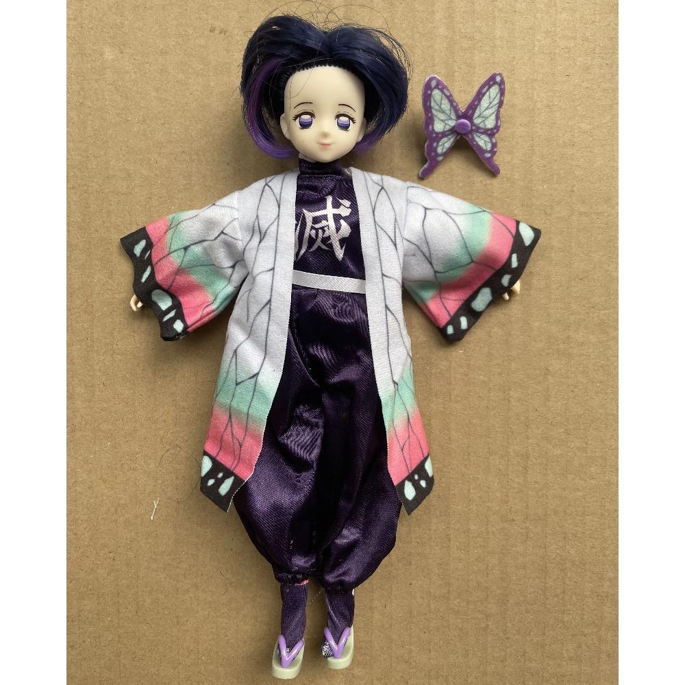 New Anime Figure Doll Blyth Licca Head Plant Hair Braid BOBO Blue Hair Toy Cartoon Doll Girls DIY Dressing Hair Toys Collections