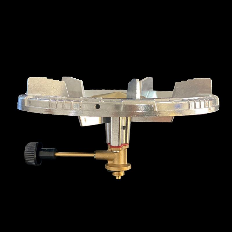 Ultra Lightweight Outdoor Portable Gas Burner For Camping Hiking Picnic Windproof Metal Stove Durable Copper Alloy Compact Easy