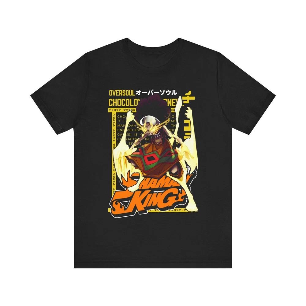 Anime ShaUnisex King Chocolove T Shirt Size S 4XL BLACK Size S 4XL S