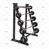 GZCC Fixed Rubber-Coated Barbell Set