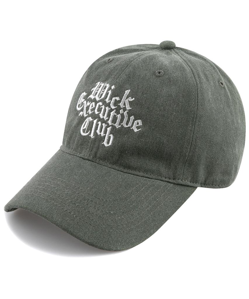 Wig Gothic Executive Club Pigment Ball Cap - Khaki